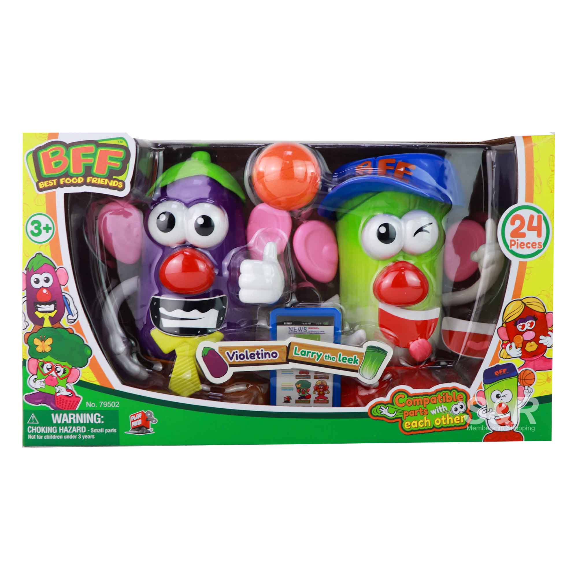 Play Mind Best Food Friends Assorted Variants 24pcs Play Mind Best Food Friends Assorted Variants 24pcs